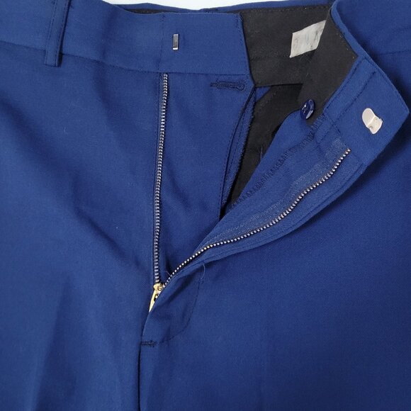 Defense Logistics Agency Marine Corps Blue Wool Blend Trousers Pants 29R (29x31) - Picture 13 of 14